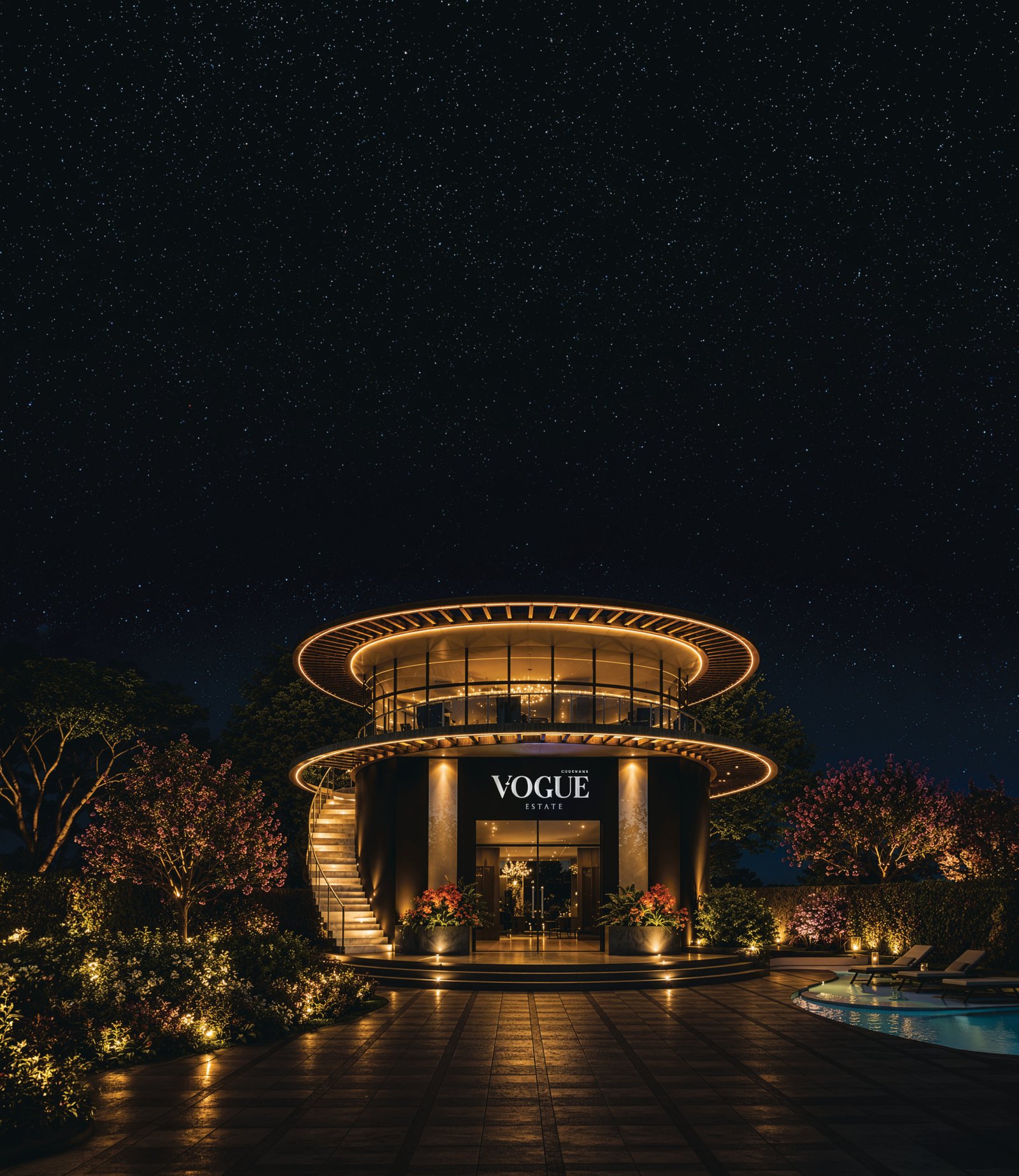 Vouge Estate — Grand Clubhouse