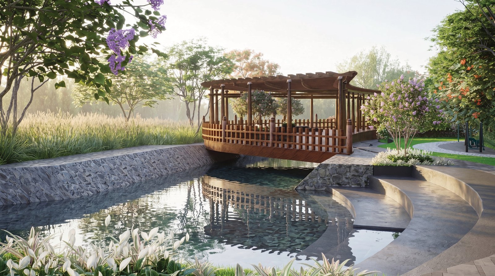Gazebo Lounge at Vouge Estate