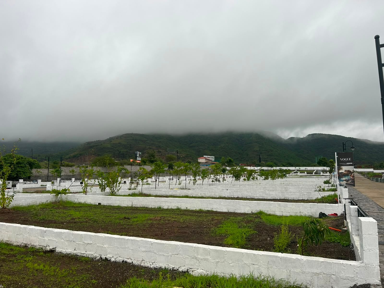 Vouge Estate — site plots with scenic hill view